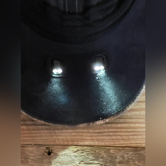 Realtree Xtra Powercap Headlamp Flashlight Camo Outdoors One Size StrapBack Hat - Picture 9 of 12